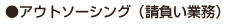 アウトソーシング（請負い業務）